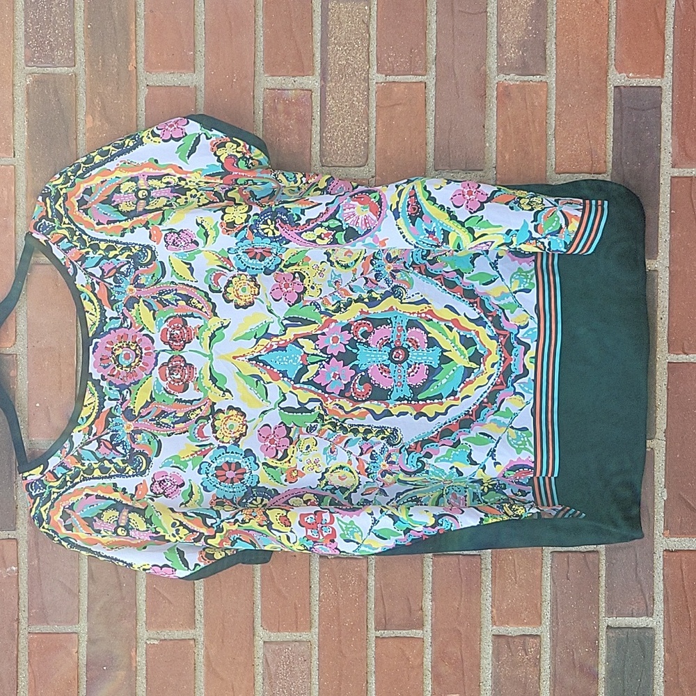 August Silk top multicolor